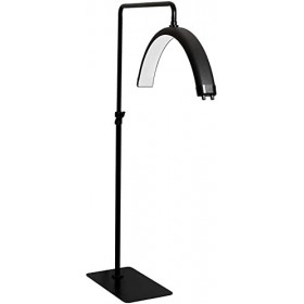 CHEWO Lumière de Cils Demi-Lune rotative à 360 °, 36 W 3000K-6000K luminosité de la température de Couleur réglable, Lampe de