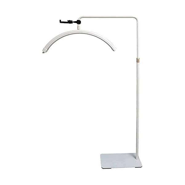 Lash Light, Lampadaire dextension de Cils à LED, Lampe de Cils Professionnelle en Demi-Lune à LED pour Salon de Spa Facial -