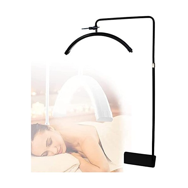 CHEWO Lash Light, Lampe LED demi-lune sur pied, 30W/45W Lampe de sol LED haute luminosité à intensité variable, Extensions de