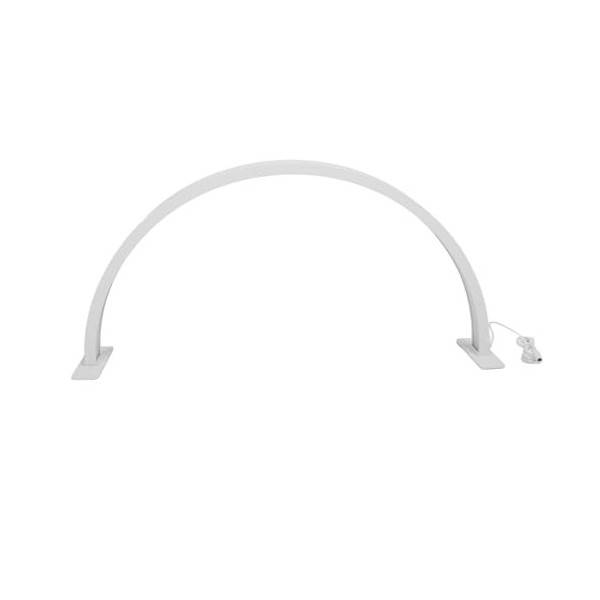 Lampe de beauté des Cils, Lampe Demi-lune pour Extension de Cils, Lampadaire LED Esthéticiennes Lumière 30 W 3000-6500 K Lamp