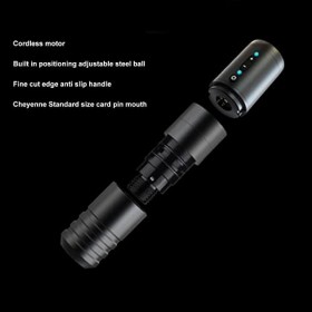 Stylo de Tatouage sans Fil 2 en 1, Cartouches Professionnelles Kit de Machine à Tatouer pour Pistolet à Tatouer 2200mAh Power
