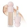 Ofanyia Liquid Highlighter Makeup, Silky Smooth Shimmer Liquid Face Highlighter, Waterproof Long-lasting Natural Glow Highlig