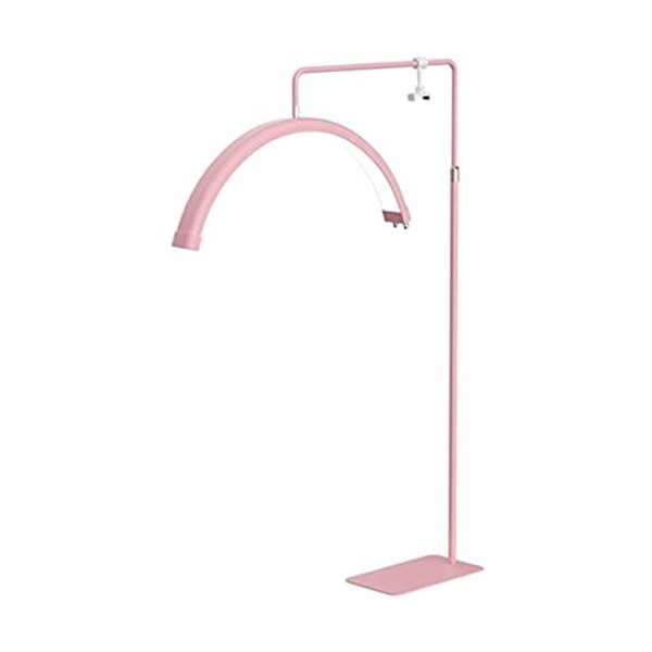 CHEWO Lampe à cils demi-lune pour extensions de cils, lampadaire LED pour esthéticiennes, lampe dextension de cils Tattoo Li
