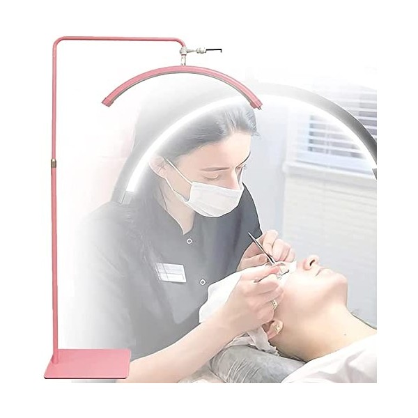 CHEWO Lampe à cils pour extensions de cils, lumière de tatouage au sol, Nail Tech, lampe LED desthéticienne Luminosité et ha