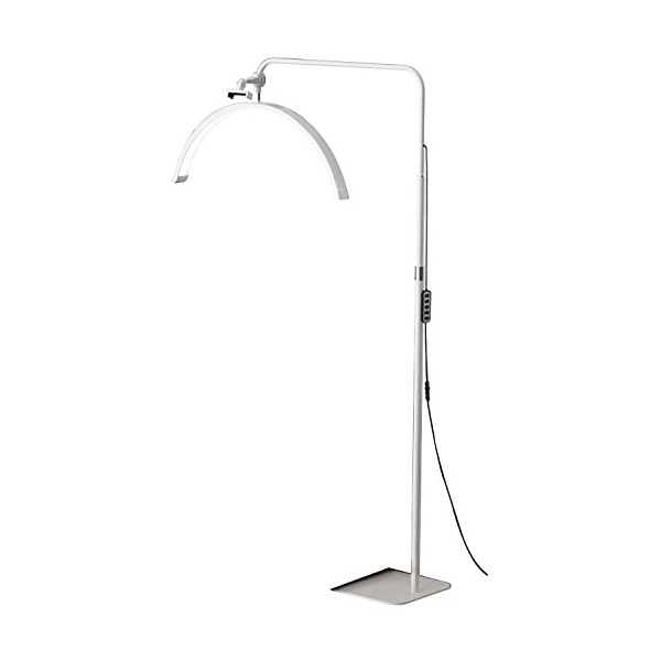 Lampe à cils pour extensions de cils - Lampe à cils demi-lune LED pour tatoueurs, techniciens des ongles, esthéticienne Cool,