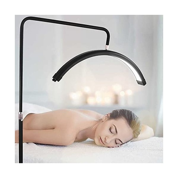 CHEWO Lampe à Cils de beauté à intensité Variable, Lampe de beauté pour Maquillage de Spa Facial avec Tube en Forme de U Rota