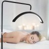 CHEWO Lampe à Cils de beauté à intensité Variable, Lampe de beauté pour Maquillage de Spa Facial avec Tube en Forme de U Rota