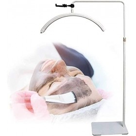 CHEWO Lampe de maquillage, lumière de cils demi-lune à LED, lampe de tatouage pour lampe à cils, 3000-6000k 45w rotation à 36