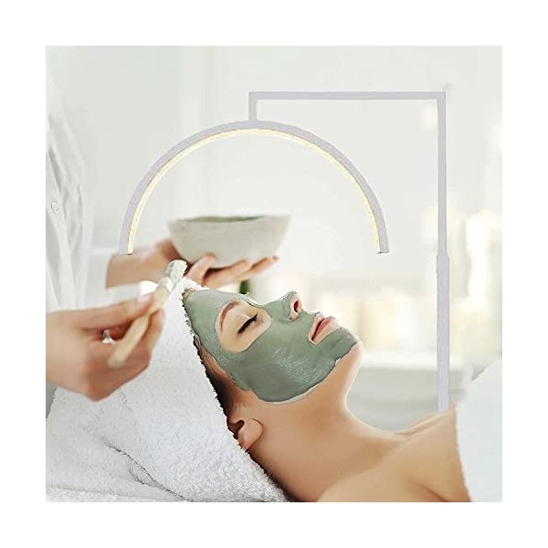 CHEWO Lampe à Cils de beauté à intensité Variable, Lampe de beauté pour Maquillage de Spa Facial avec Tube en Forme de U Rota