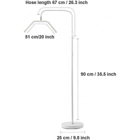 CHEWO Lampe de maquillage, lampe de tatouage, lampe de cils LED pour extensions de cils pour soins du visage, lampe de sol de