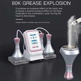 Masseur Corporel 3 en 1 RF Skin Lift Machine De Beauté À Cavitation Ultrasonique 80K pour Fat Burner Perte De Poids Resserrem