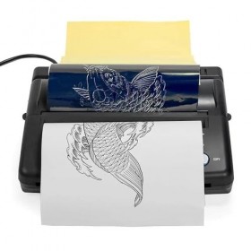 Imprimante de pochoir de transfert de machine de transfert de tatouage, kit dimprimante de tatouage for tatoueurs, machine d