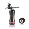 Pistolet à Peinture Auto Start Stop Remplacer la Batterie Aérographe avec kit de compresseur Portable Mini Maquillage Nail Ar