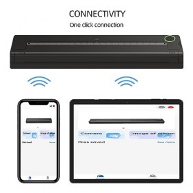 Kit dimprimante Thermique de Tatouage, Batterie 2000 MAh, Connexion Facile, Modèles Propres, Machine dimprimante de Tatouag