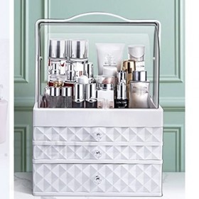 Boîte cosmétique étanche Maquillage transparentmultifonctionnel Voyage cosmétique Organisateur tiroir Maison boîtes de Rangem...