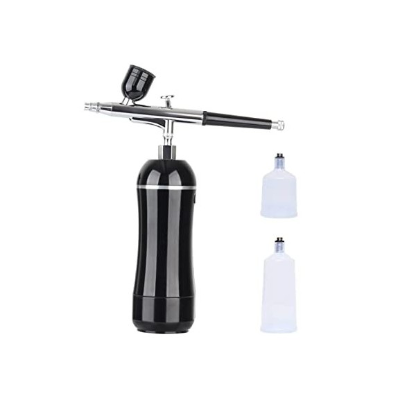 Pistolet à peinture Kit compresseur rechargeable sans fil avec pistolet aérographe à double action pour modèle dart Body Pai