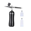 Pistolet à peinture Kit compresseur rechargeable sans fil avec pistolet aérographe à double action pour modèle dart Body Pai