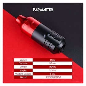 EODUDOS Machine à Tatouage Machine de Tatouage Machine de Maquillage Permanent Machine rotative Machine de Tatouage Rotary Ma