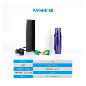 EODUDOS Machine à Tatouage Tatouage coloré Pen Rotary Tour Maquillage Permanent Forever Tableau daiguille Accessoires pour T