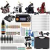 Kit De Tatouage Complet Coil Tatoo Machine Set À Quatre Machines Ensemble Complet Déquipement De Tatouage Tatoo Set Tattoo T