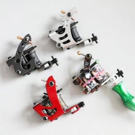 Kit De Tatouage Complet Coil Tatoo Machine Set À Quatre Machines Ensemble Complet Déquipement De Tatouage Tatoo Set Tattoo T