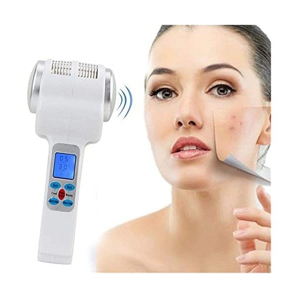 Multifonctionnel Handheld Hammer Hammer Et Froid, Face Soulevant Massager Cryothérapie Cryothérapie Porde Soins De Peau Et Eq