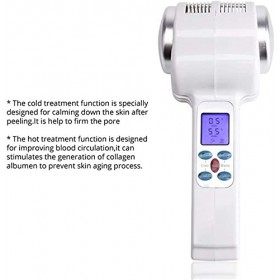 Multifonctionnel Handheld Hammer Hammer Et Froid, Face Soulevant Massager Cryothérapie Cryothérapie Porde Soins De Peau Et Eq