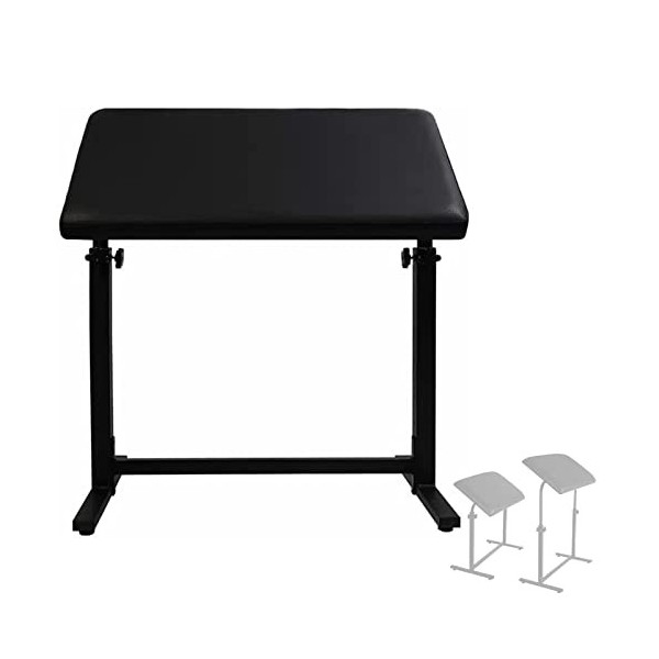 FUYAO Height Adjustable Rotatable Tattoo Armrest Stand - Portable Studio Equipment for Salon & Studio, Oversized Soft PU Leat