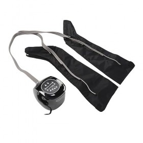 Masseur de Jambes, Bottes de Compression de Jambe Chauffées 3 Modes pour Mollet pour Thérapie Prise UE 220V 