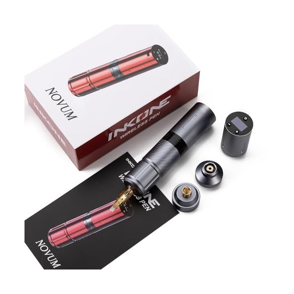 Tatoo Wireless Pen Double Battery Tattoo Pen for Liner Shader Moteur De Tatouage MINI Mini Fournitures De Tatouage Portable, 