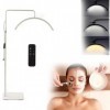 PoNPeD Lampadaire LED, Lampe en Forme de Demi - Lune pour la beauté, Les Soins de la Peau, Les Sourcils, la création de Conte