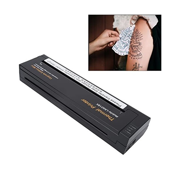 Tatouage - Copieur de transfert Interface USB Imprimante thermique à grande vitesse pour le dessin de tatouage 100-240V pour 