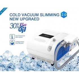 Machine De Beauté De Massage De Corps À Vide Froid, Équipement De Forme Du Corps En Forme De Corps Pour Le Ventre, Taille, Cu