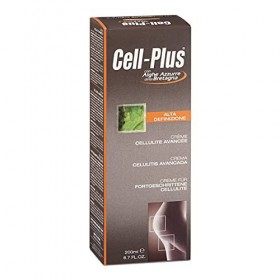 CELL PLUS Crème Cellulite Avancée, Crème anti-cellulite idéale pour lutter contre la peau « à effet matelas, Crème aérée avec