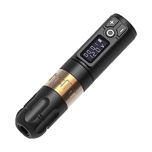 Machine À Tatouer sans Fil Soldier Portable Rotary Battery Pen Coreless Motor LED Display Capacité De 2000 MAh Tattoo Supply 