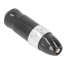 HOHXFYP Stylo de Tatouage Sans Fil, Pistolet de Tatouage 2 en 1 à Double Batterie 2400 mAh Avec 4 Tabliers Fixes et Anneau en