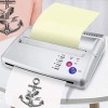 NVIVN Imprimante Tatouage, Machine Transfert Tatouage, Pochoir Tatouage Copieur Thermique Papier A5 A4 Portable, Machine Tran