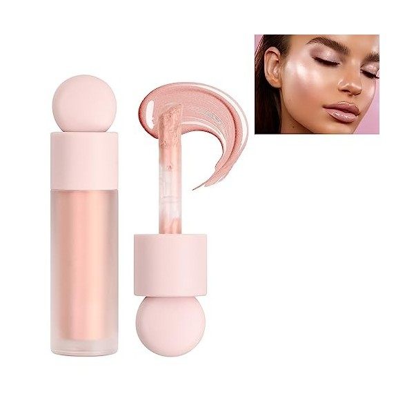 Nivofu Liquid Highlighter, Highlighter Maquillage Stick, Highlight Maquillage Blush, Cream Contour Stick, Body Brighten Long 