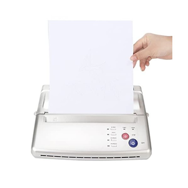 Imprimante de Tatouage Thermique sans Fil, Machine de Transfert de Pochoir de Tatouage, Papier de Transfert de Tatouage, Impr