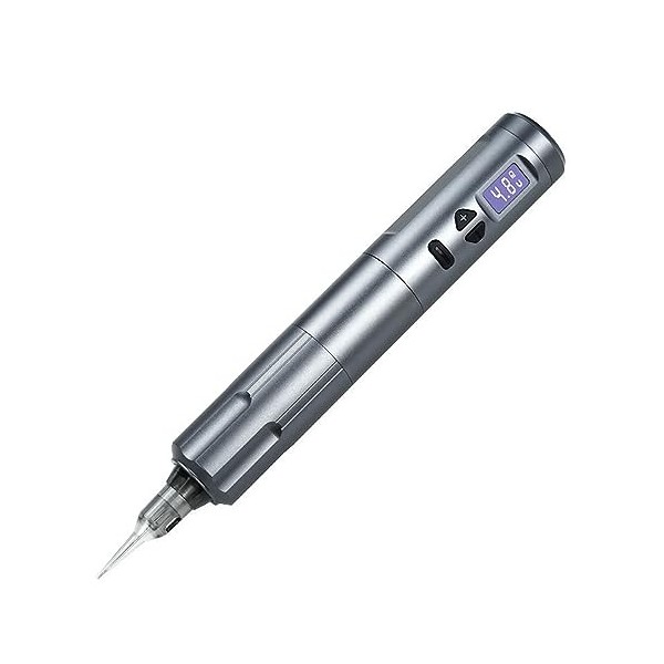 TTOOGO Pen Tatouage - Tatouage De Tatouage Rechargeable MINI MACHE TATOO Machine Sans Fil Pour La Broderie De Tatouage Batter