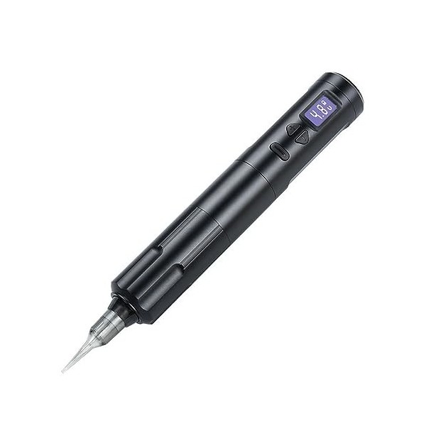 TTOOGO Pen Tatouage - Tatouage De Tatouage Rechargeable MINI MACHE TATOO Machine Sans Fil Pour La Broderie De Tatouage Batter