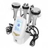 Machine à Cavitation 100-240V Cavitation Amincissant lécran Tactile Couleur de Massage des Jambes Réglable Prise UE 