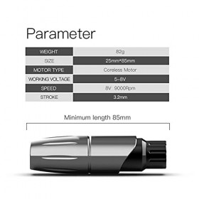 Tatouage Rotary Stylo Kit de tatouage Kit Kit Ensemble moteur Rotary Stylo dalimentation Kit de tatouage professionnel