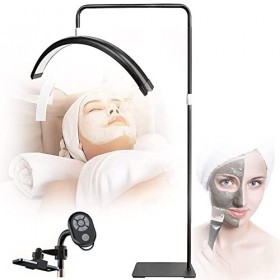 OXFUZZ Lampe à Cils pour Extensions De Cils, Lampe De Tatouage Au Sol,Lampe LED DEsthéTicienne- 125-180 Cm De Hauteur RéGlab