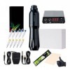 Générique Tatouage Kit de Tatouage Complet Rotary Pen Machine Set Tatouage Pistolets Puissant Modom Maquillage Stylo Power Ai