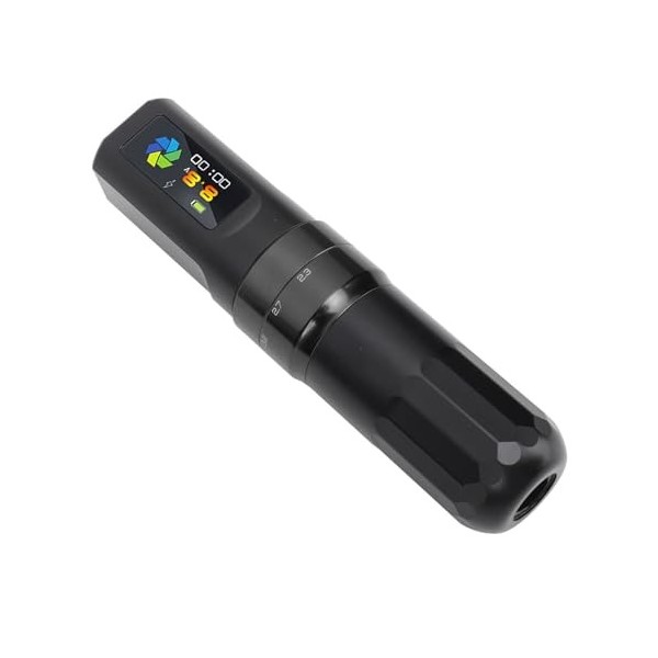 Kit de Stylo de TatouageFil avec Grand écran LCD Couleur, Course Réglable et Longue Durée de Vie de la Batterie, Machine à Ta