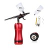 Pistolet pulvérisateur de Peinture Aérographe Facile à Utiliser avec compresseur Portable 25 psi Pression Art Design Nail Pai