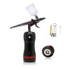 Pistolet pulvérisateur de Peinture Aérographe Facile à Utiliser avec compresseur Portable 25 psi Pression Art Design Nail Pai