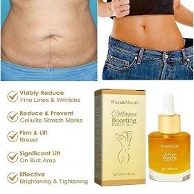 Huile Anticellulite & Raffermissante,Huile Cellulite pour Cuisses et Fesses Raffermissantes - Huile corporelle raffermissante