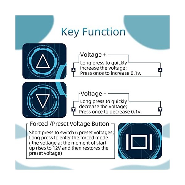 Alimentation De Tatouage, Alimentation De Tatouage Numérique Tension De Démarrage Forte LED Synchronisation Réglable Puissanc